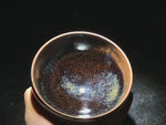 Load and play video in Gallery viewer, Universe - The Oldest Modern Dragon Kiln  建盏 Jian Ware/Jian Zhan Cup
