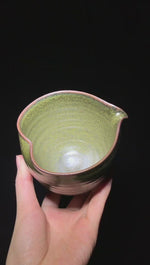 Load and play video in Gallery viewer, 茶叶末 Tea dust  建盏 Jian Ware/Jian Zhan Gong Dao cup
