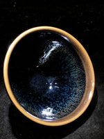 Load image into Gallery viewer, 天际 南宋油滴 Oil Drop replicate from Song 建盏 Jian Ware/Jian Zhan Cup
