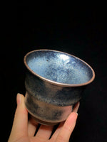 Load image into Gallery viewer, 雀羽 Que Yu - Feather 建盏 Jian Ware/Jian Zhan Cup
